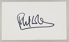 Phil Collins Signed