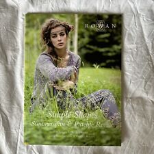 Rowan Knitting Patterns - Simple Shapes Summerspun & Purelife Revive. 8 Designs