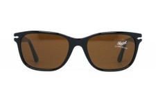 VINTAGE SUNGLASSES PERSOL RATTI ITALY 2504-S BLACK SILVER JAMES BOND 007 861 649