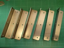 STEEL ANGLE BRACKETS 8" Metal