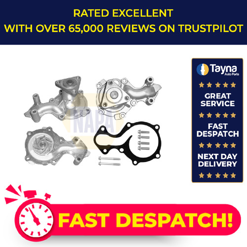 Water pump fits ford fiesta - water,
