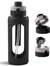Anotion glass water - glass, bottle