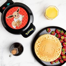 Pokemon Waffle Maker Non Stick Cooking Plates Pancake Cooking Dessert EEVEE