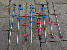 Full set of Garlando Football Table Telescopic Player Rods.
