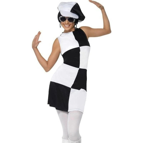60s party girl costume - 60s, adult