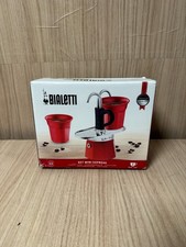 Bialetti Mini Express 1-Cup Italian Espresso Stovetop Coffee Maker Set - 90ml