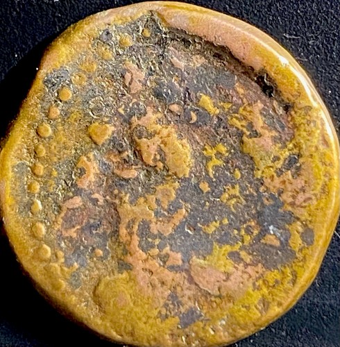 Ancient punic coin - punic, 100bc-20bc
