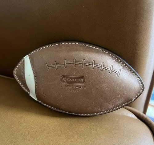 Coach football leather - football,