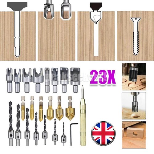 23x wood chamfer - chamfer, drilling