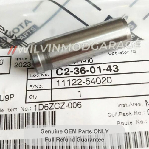 Genuine oem intake valve guide - valve,