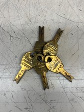 5 BELL LOCK KEYS 5 MATCHING