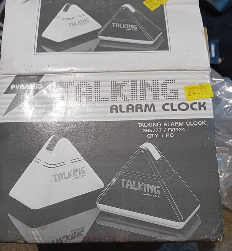 Vintage pyramid talking - pyramid, alarm