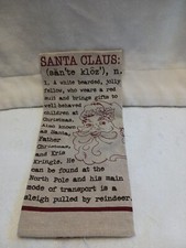 Ritz Santa Claus Tea Towel