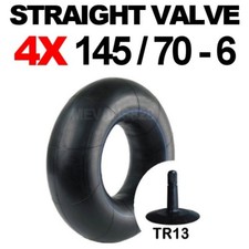 145/70-6 Inner Tube X4 for