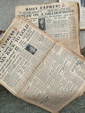 Daily Express Newspaper 2nd 6th OR 8th November 1945 ORIGINAL