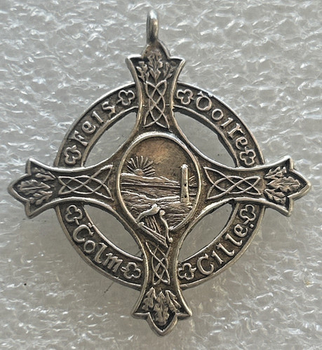 Dublin irish silver medal - medal,