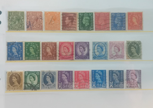 Great britain stamps selection - great,
