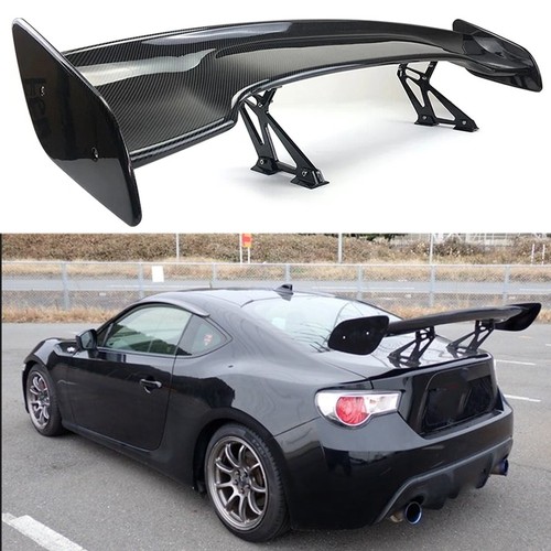 Carbon rear trunk spoiler - rear,