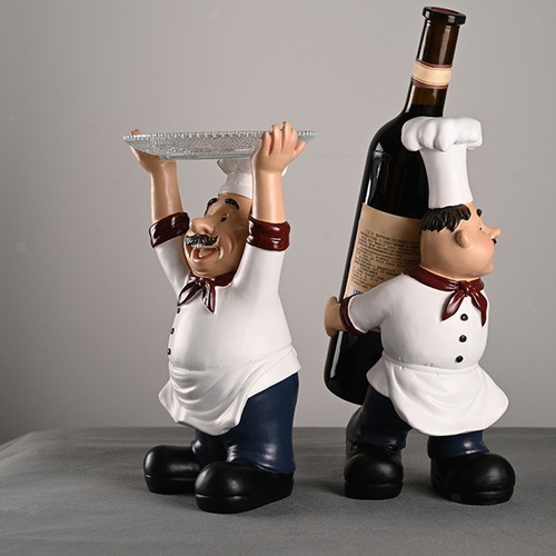 Country chef statue countertop - statue,