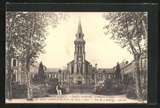 Old postcard Bourbon-Lancy