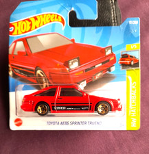 Hot Wheels Hot Hatches Toyota AE86 Sprinter Red Body #HCW77.