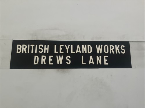 British leyland works - drews,