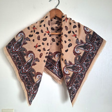 VTG Decorative Scarf Womens