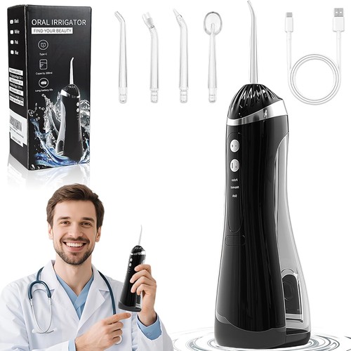Water flosser cordless dental - flosser,
