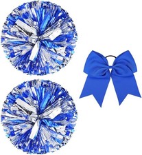 2 Pcs Metallic Cheerleading