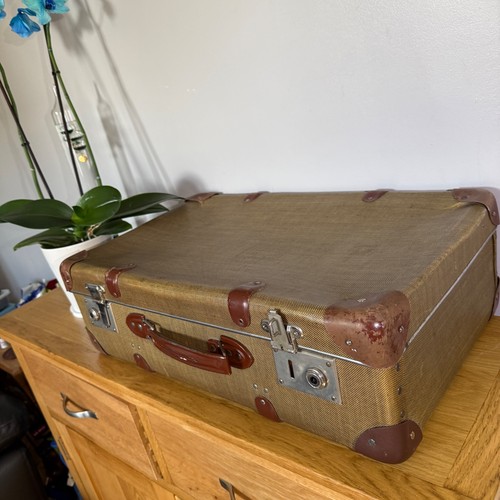 Vintage 1960s suitcase - vintage,
