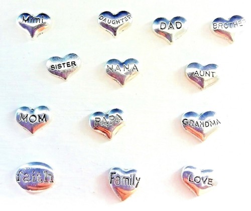 Tibetan silver heart - silver,