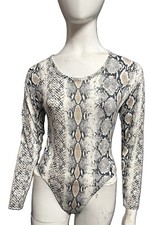 Womens Snake Print Body Long
