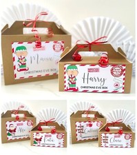 Personalised Christmas Eve Gift Box | Xmas Favour  | Secret Santa | Present Brw
