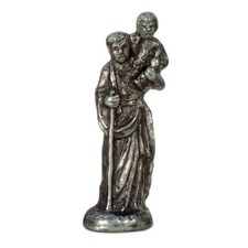 ST CHRISTOPHER Mini Pewter