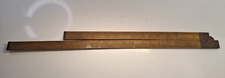 Folding Wood Ruler Vintage Carpentry Angle tool 23x17" Unbranded  S4975