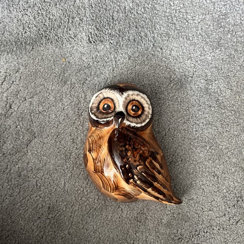 Babbacombe pottery owl wall - pottery,