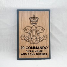 29 commando OAK VENEERED WOOD