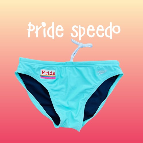 Pride custom embroidery swim - pride,