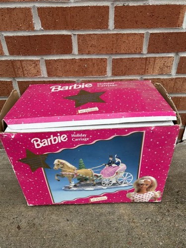 Barbie holiday carriage - barbie,
