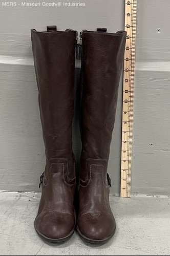 Chaps galyn brown faux - chaps,