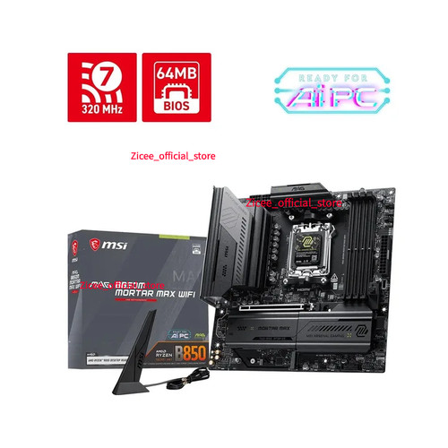 Msi mag b850m - b850m, mortar
