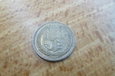 high grade 1887 silver sixpence, withdrawn type.