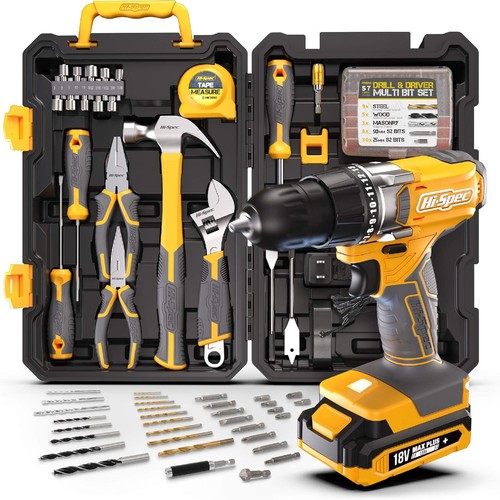 18v cordless power - cordless, drill