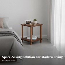 2-Tier End Table adaptable