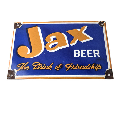 Vintage jax beer sign - jax,