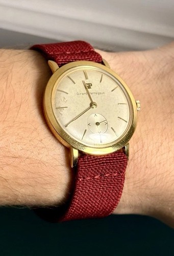 Girard perregaux vintage - perregaux, 18ct