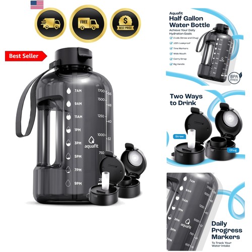 Water bottle with time - oz,