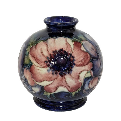 William moorcroft anemone vase - william,