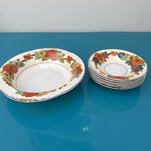 Art deco grindley - art, rimmed