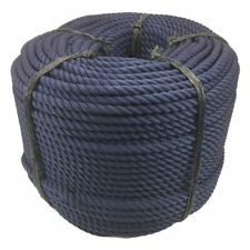 18mm Navy 3 Strand Nylon Rope x 40 metres, Anchor Boat Mooring Yacht, Moorings